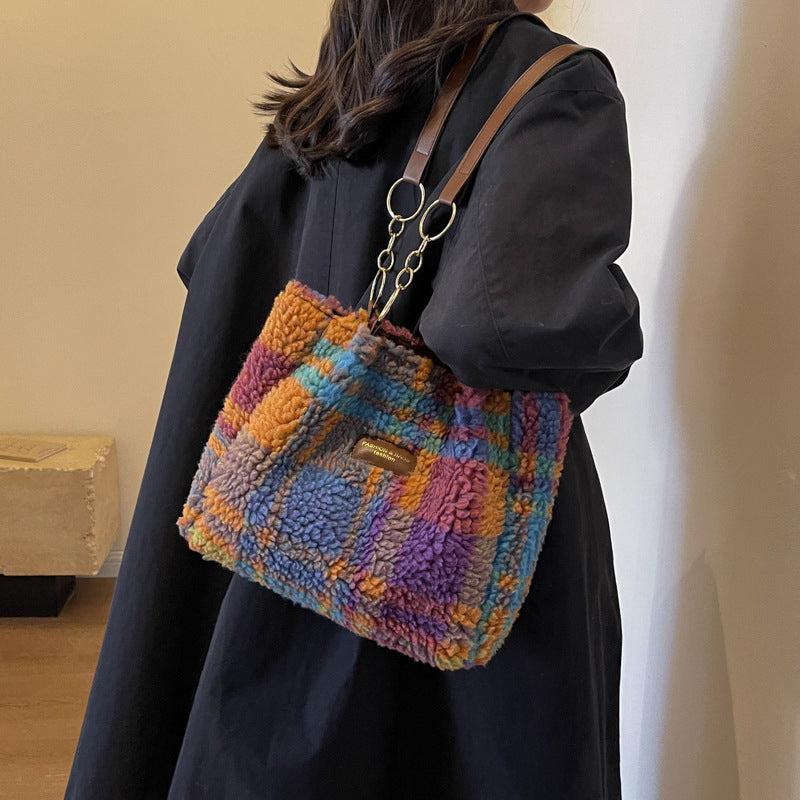 Tartan vintage bag — Jarah Melbourne
