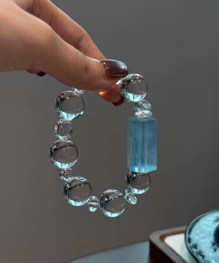 Transparent Crystal Chain Bracelet