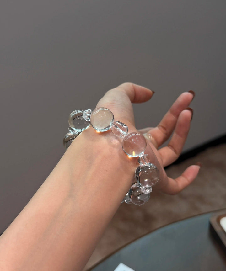 Transparent Crystal Chain Bracelet