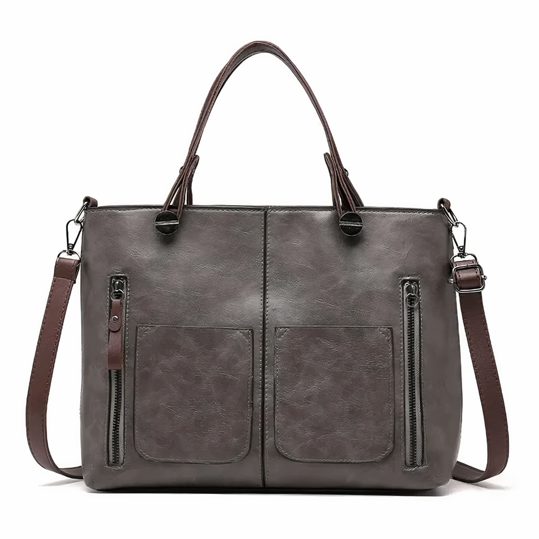 Alba | Vintage Leather Shoulder Bag — Jarah Melbourne