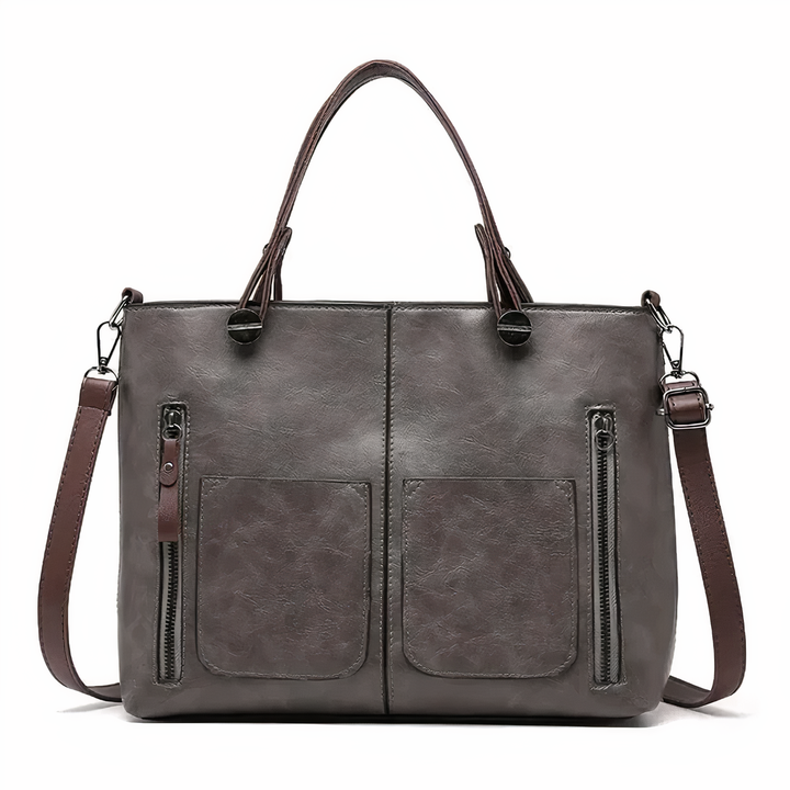 Alba | Vintage Leather Shoulder Bag — Jarah Melbourne