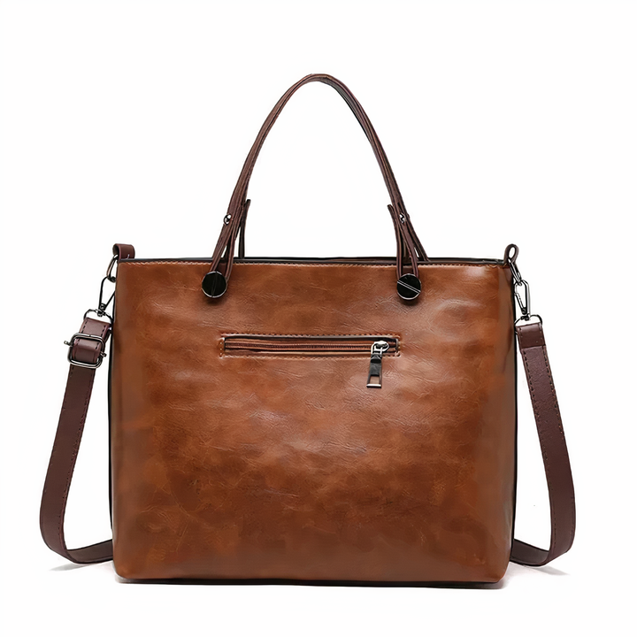 Alba | Vintage Leather Shoulder Bag — Jarah Melbourne