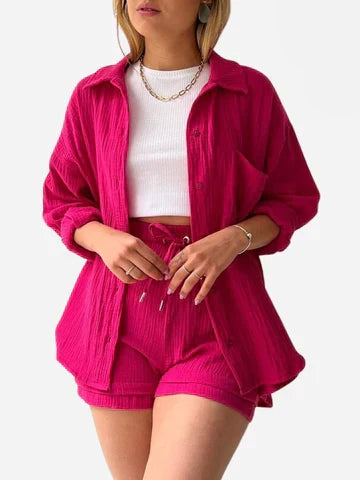 Monique – Two-Piece Cotton Set — Jarah Melbourne