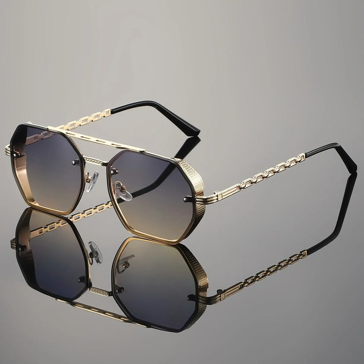 Hazelle | Auric Noir Sunglasses