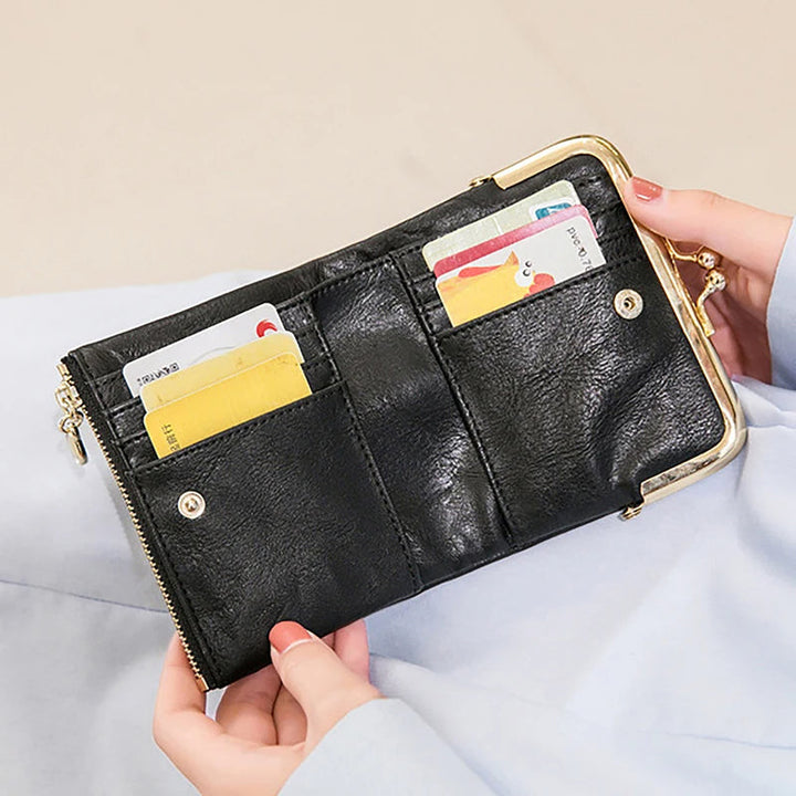 Della | Clasp & Zip Coin Purse — Jarah Melbourne