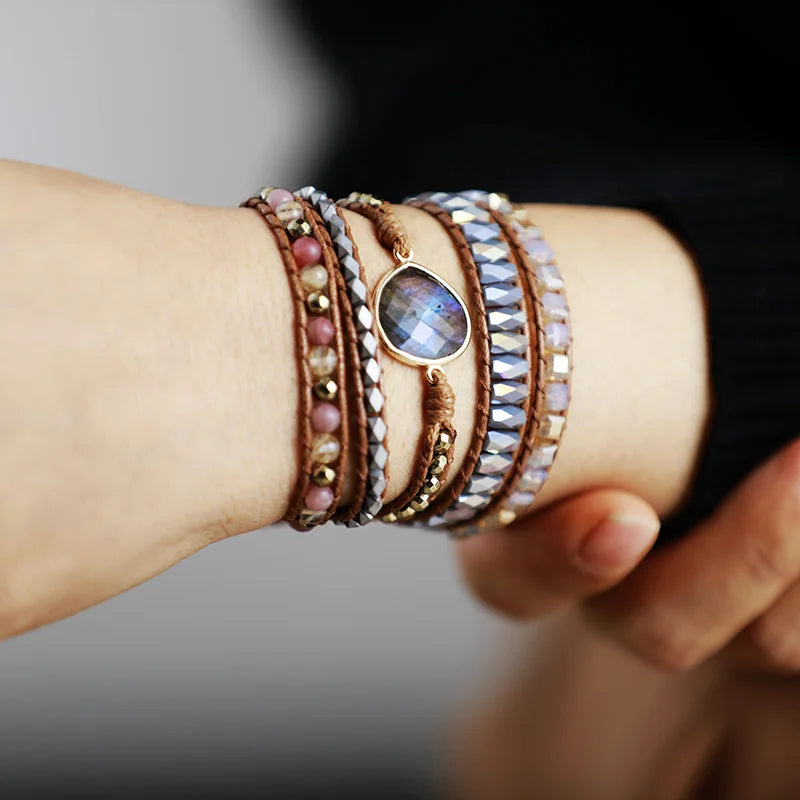 Cleo | Labradorite Shielding Bracelet
