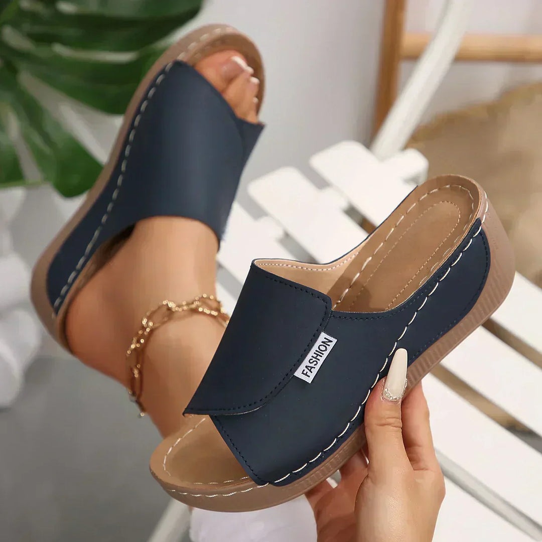 Rumi | Comfort Wedge Sandal
