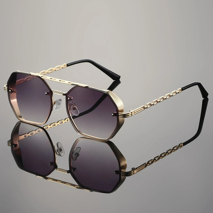 Hazelle | Auric Noir Sunglasses