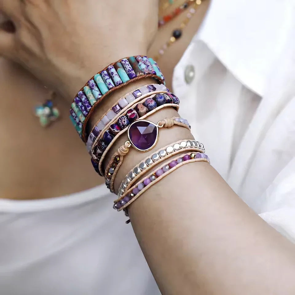 Dawn | Amethyst Spiritual Healing Bracelet