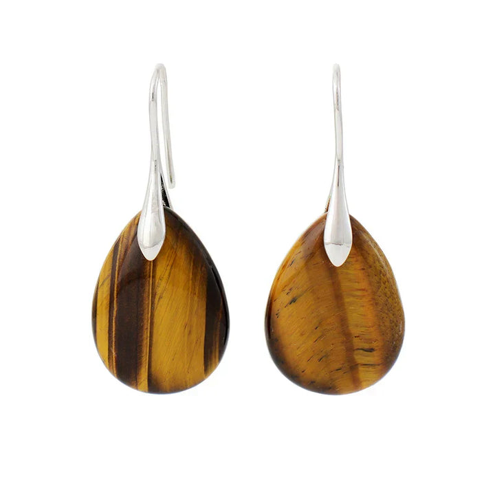 Skye | Tiger's Eye Drop Earrings