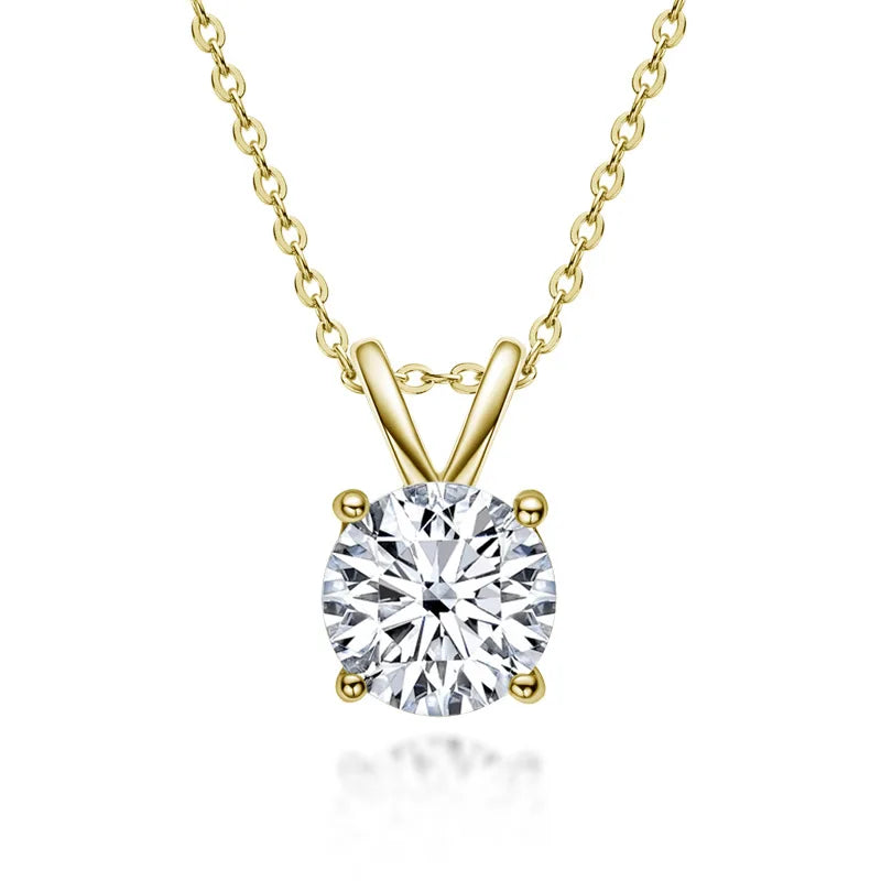 Daisy | Exclusive Sterling Silver Necklace with Moissanite