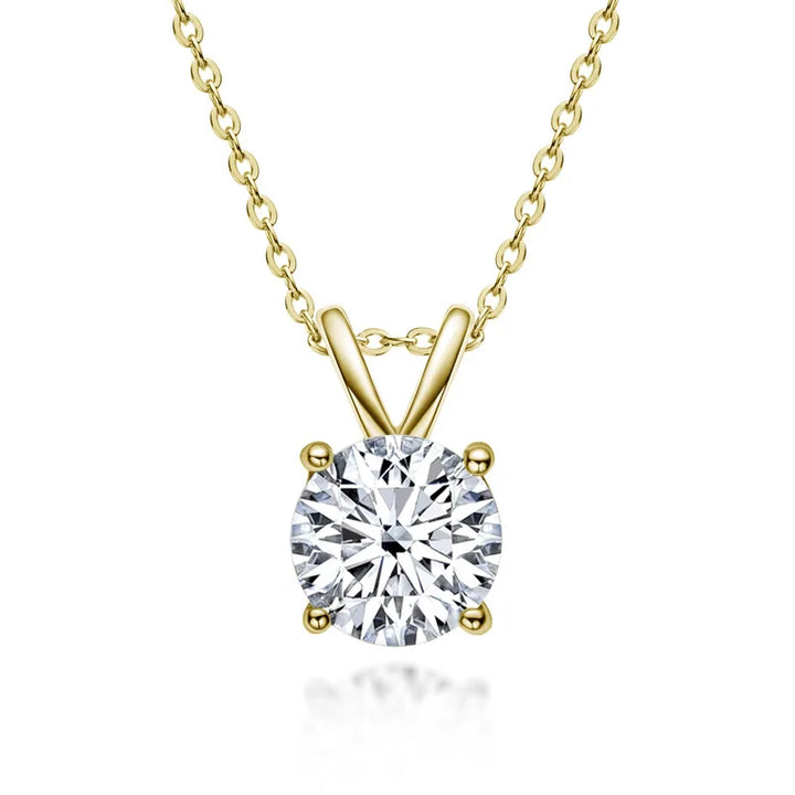 Daisy | Exclusive Sterling Silver Necklace with Moissanite