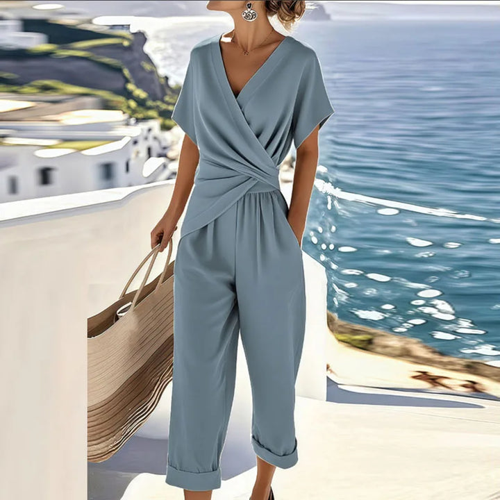 Xara | Draped Two-Piece Set
