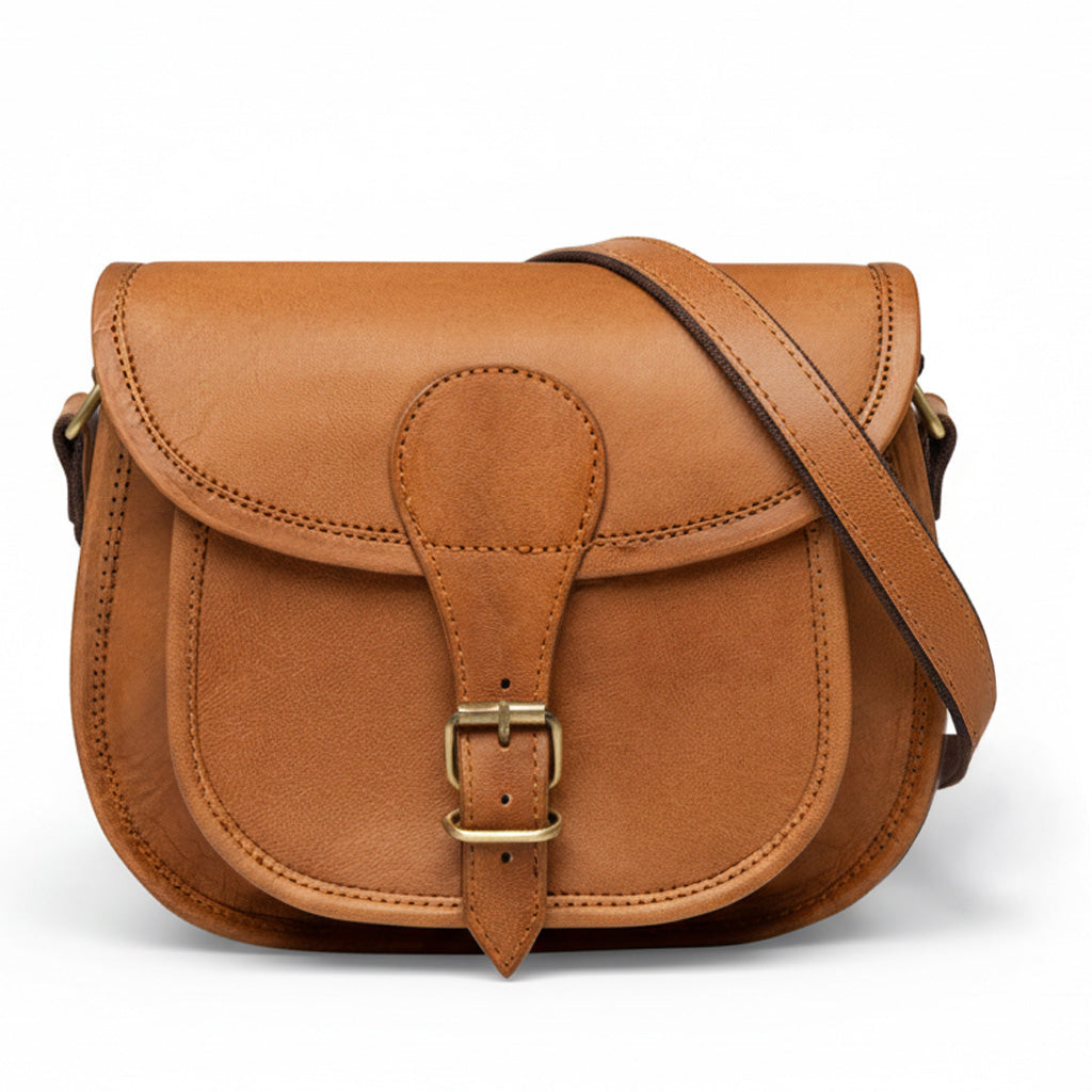 June | Leather Shoulder Bag