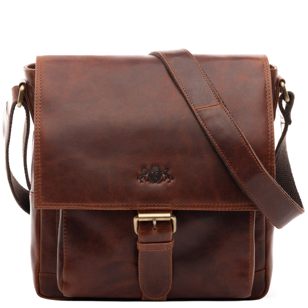 Olive | Leather Shoulder Bag