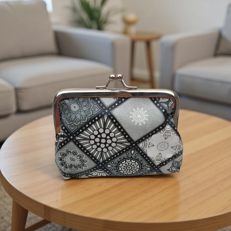 Mina | Ethnic Clasp Coin Purse — Jarah Melbourne