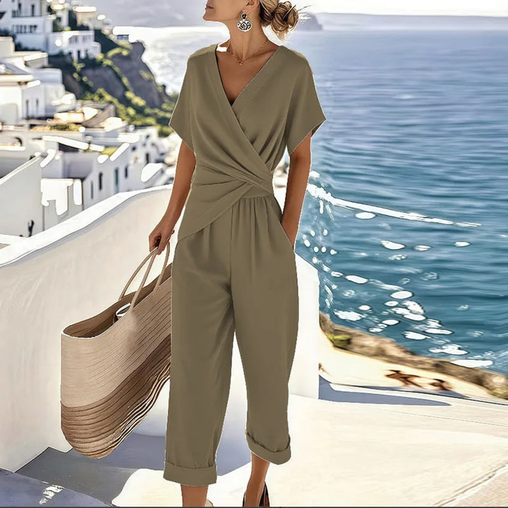Xara | Draped Two-Piece Set
