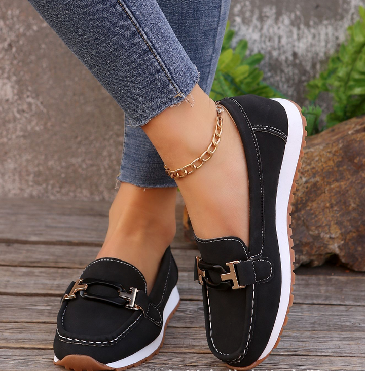 Emily | Linked Chain Loafers