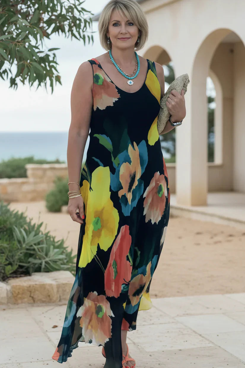 Jolien | Floral Maxi Dress