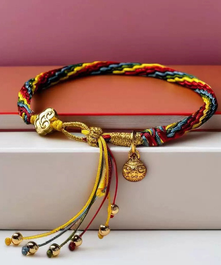 Rainbow Overgild Animal Charm Bracelet
