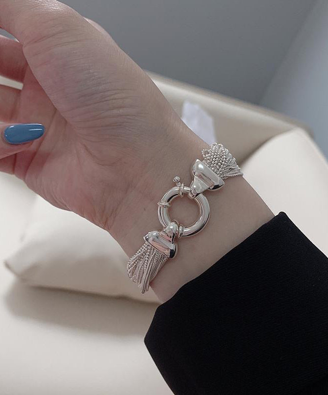 Silk 925 Silver Chain Bracelet