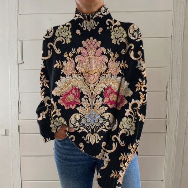 Gunilla | Vintage Floral Sweater