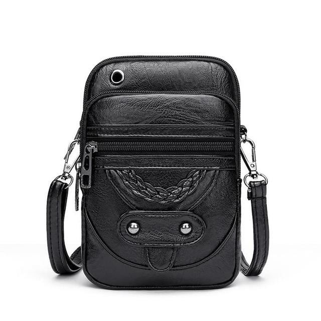 Romy | Vintage Leather Crossbody — Jarah Melbourne