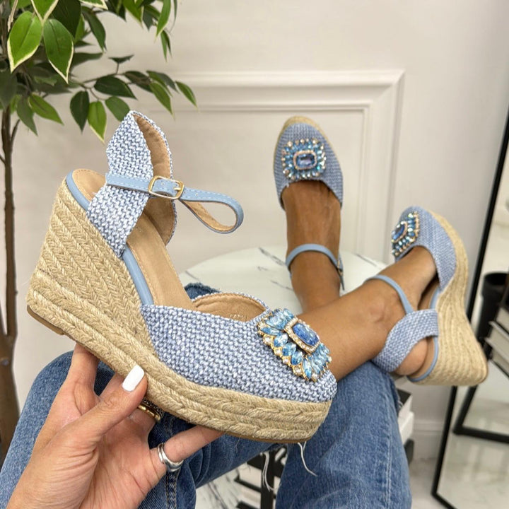 Mavi | Espadrille Wedge Sandal