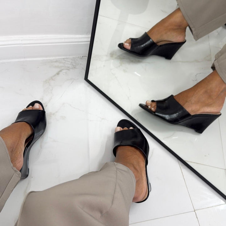 Patty | Open Toe Wedge Sandal