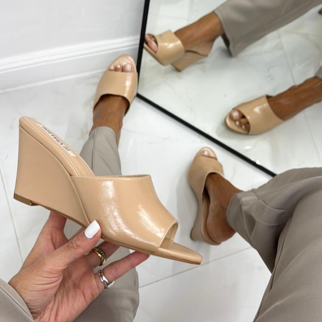 Patty | Open Toe Wedge Sandal