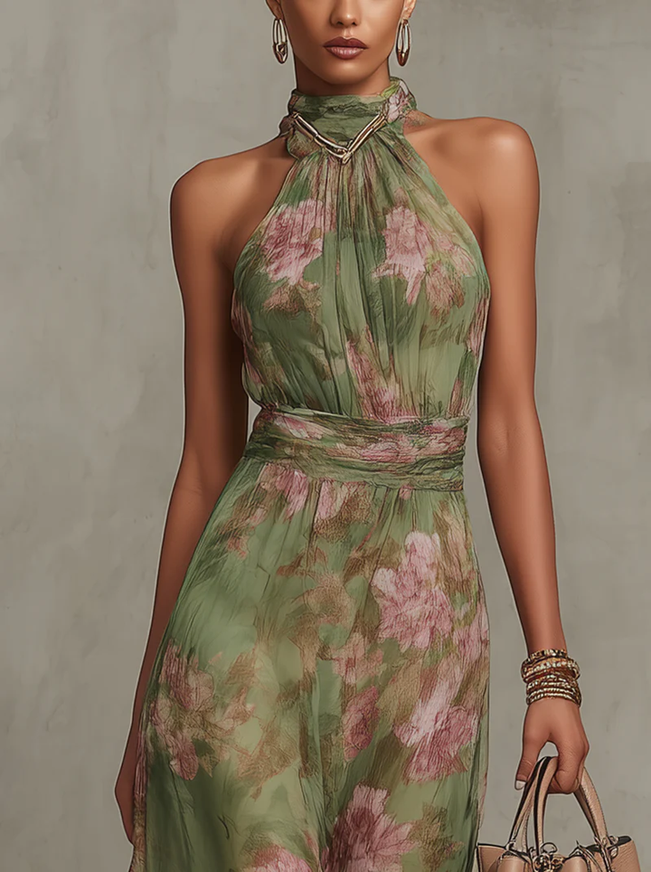 Savenora | Floral Pattern Summer Dress