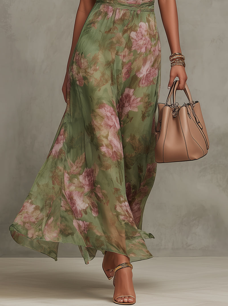 Savenora | Floral Pattern Summer Dress