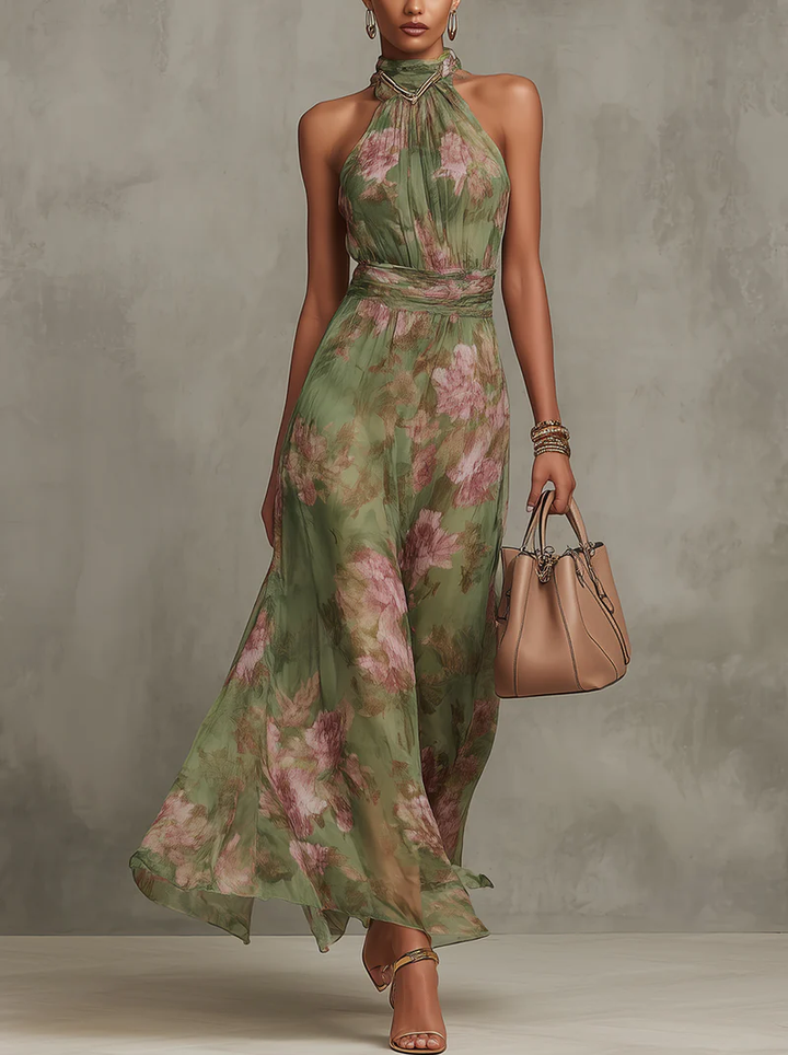 Savenora | Floral Pattern Summer Dress