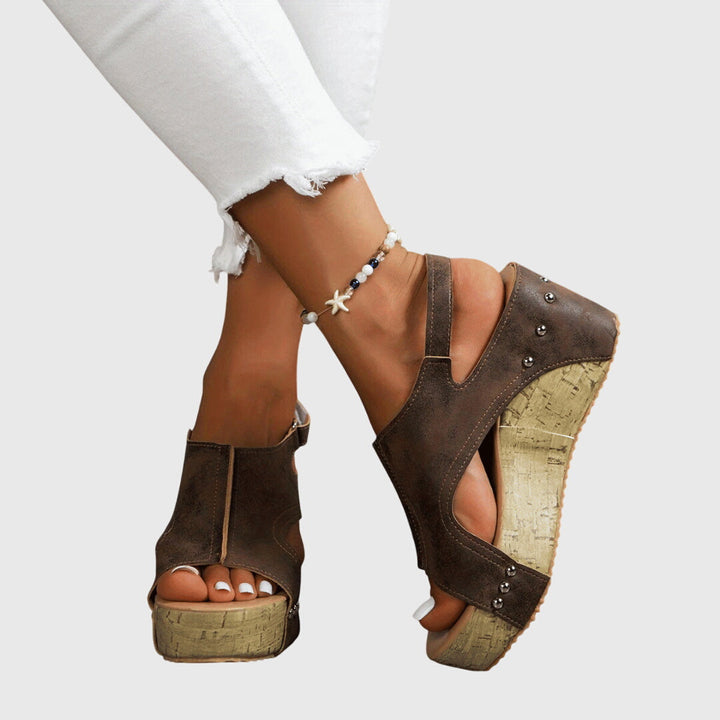 Lucinda | Orthopedic Wedge Sandal
