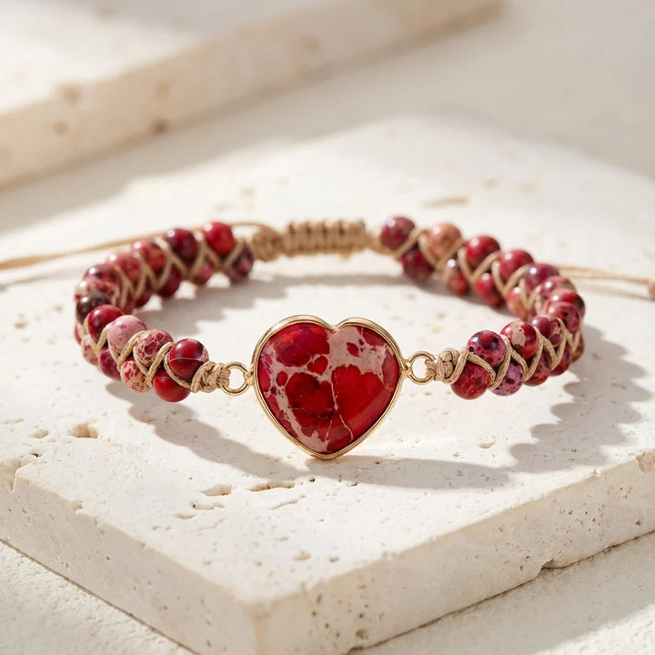 Autumn | Woven Imperial Heart Bracelet