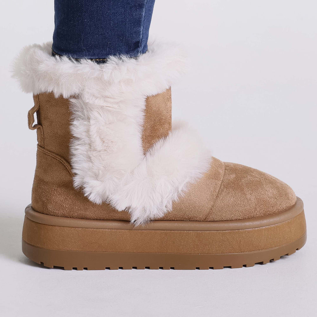 Amalia - Women's Fur Ankle Boots