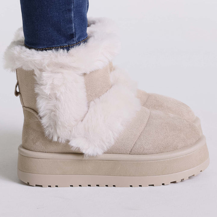 Amalia - Women's Fur Ankle Boots