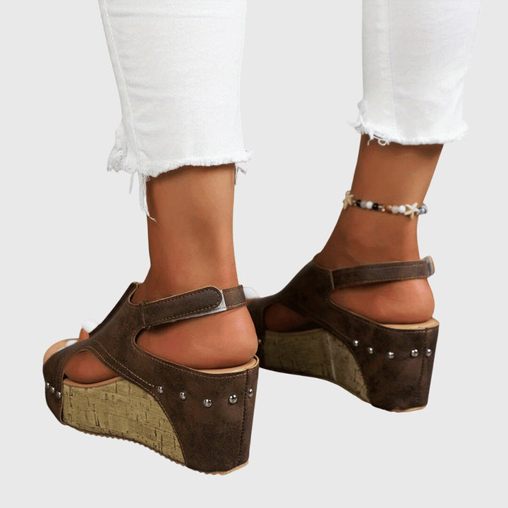 Lucinda | Orthopedic Wedge Sandal