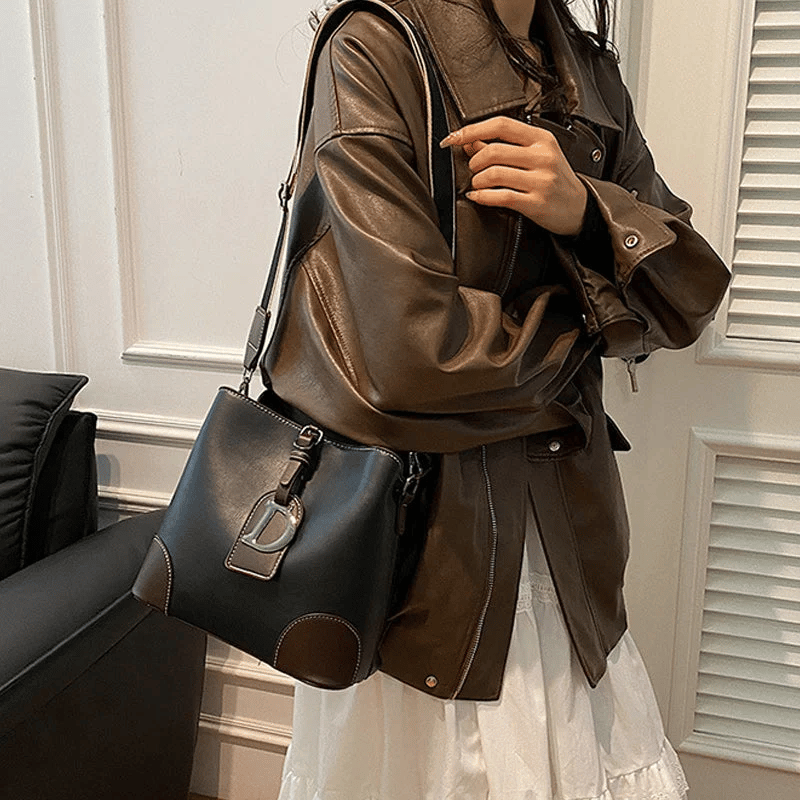Verity | Structured Vegan Shoulder Bag — Jarah Melbourne