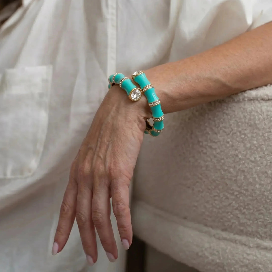 BambooGleam Open Bracelet