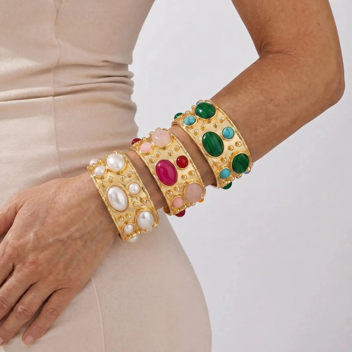 Baroque Pebble Cuff
