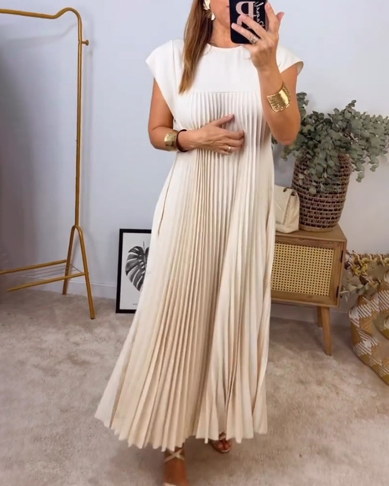 Petra | Classic Pleated Dress
