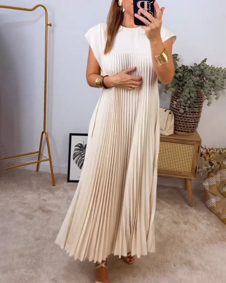 Petra | Classic Pleated Dress