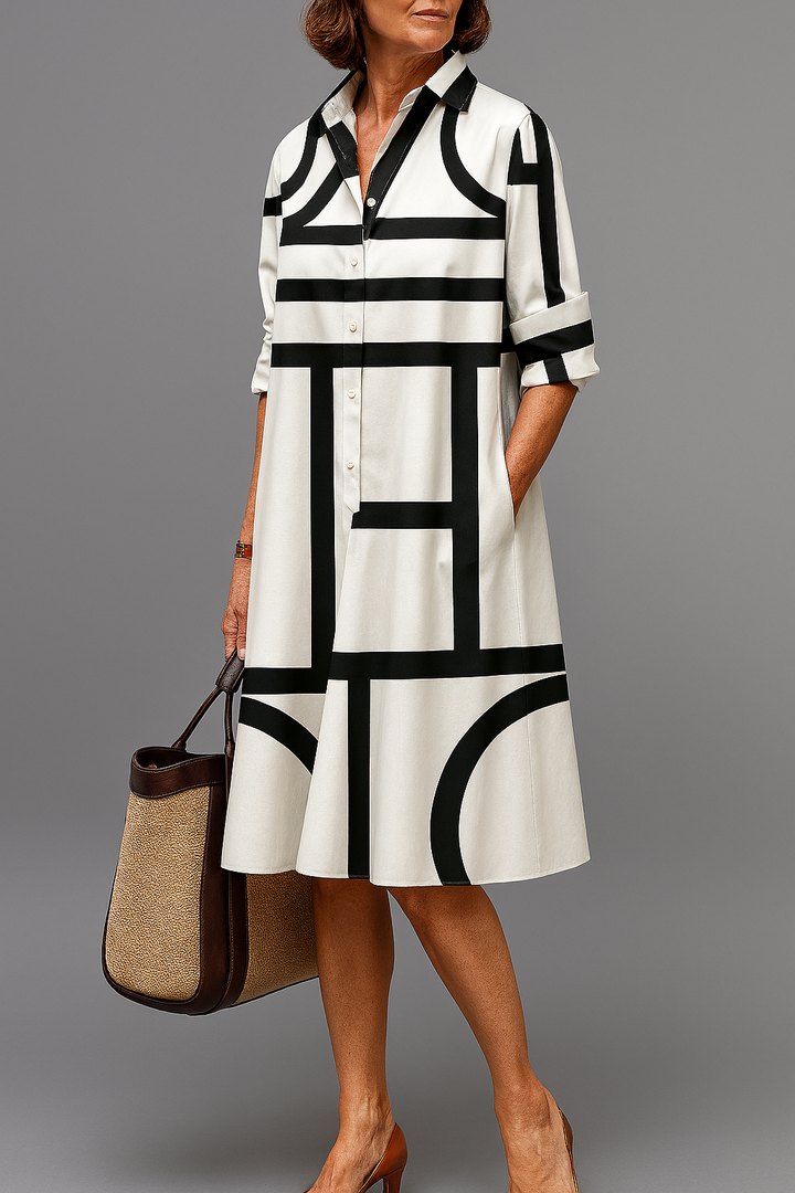 Myra | Elegant Shirt Dress