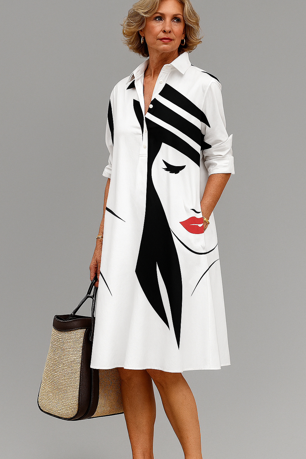 Hester | Elegant Shirt Dress