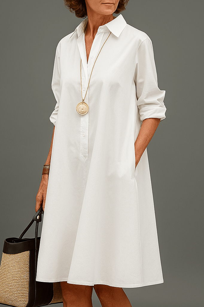 Janine | Elegant Shirt Dress