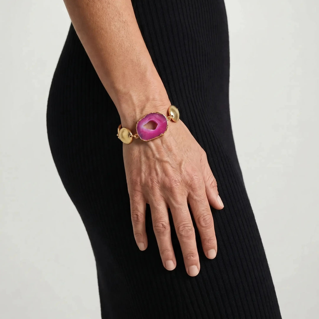 Blush Verve Statement Bracelet