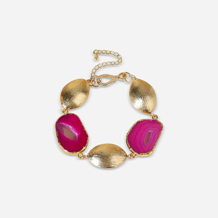 Blush Verve Statement Bracelet