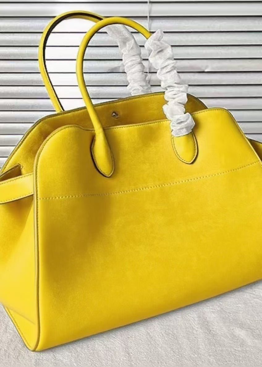 Red Large Capacity Suede Tote