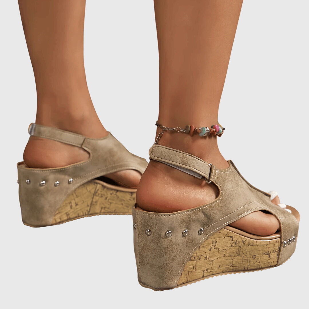 Lucinda | Orthopedic Wedge Sandal